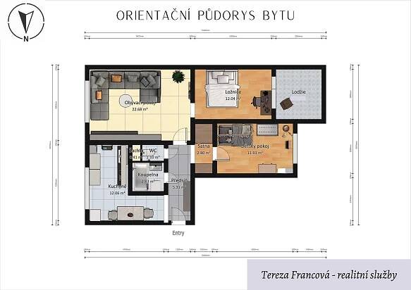 Pronájem bytu Prostějov
