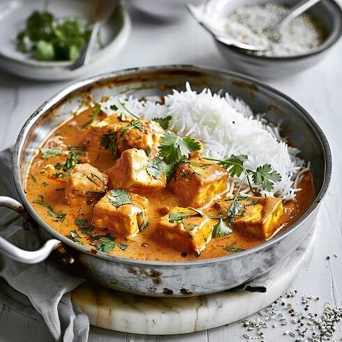 Paneer Makhani with Cumin Rice