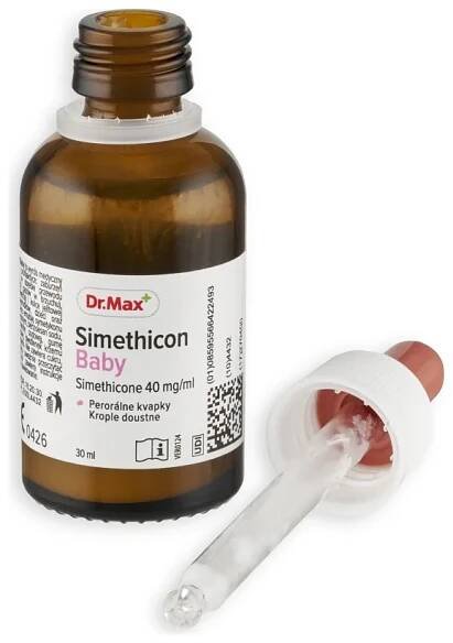 Dr. Max Simethicon Baby 1×30 ml, nadúvanie a plynatosť