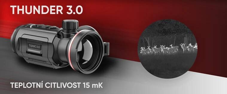 Hikmicro Thunder TQ50C 3.0 (PŘEDVÁDĚCÍ KUS) ⇒ 67 500 Kč, Termovize - TENOLIX.cz