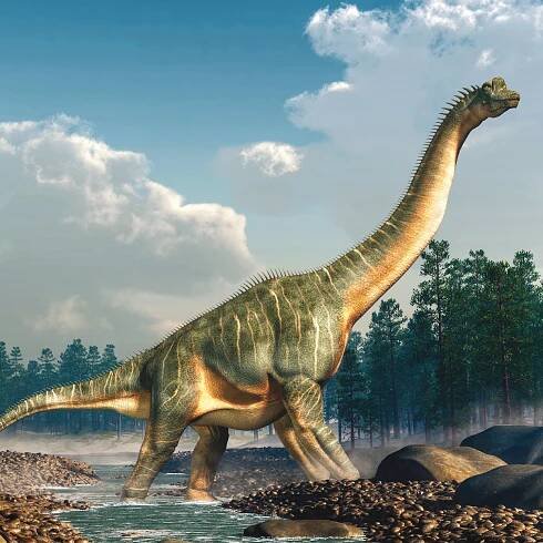 Notique Nástěnný poznámkový kalendář Dinosauři 2025