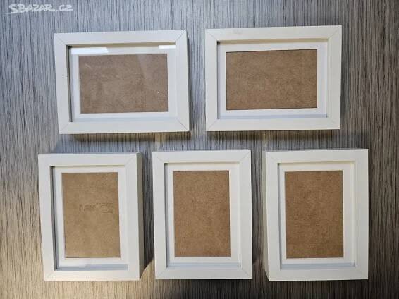IKEA RIBBA Rámeček 20x15 cm, stříbrný 5ks - Olomouc - Bazar