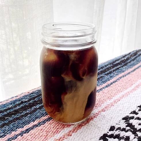 diy cold brew blue bottle