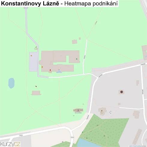 Konstantinovy Lázně - mapy | Kurzy.cz