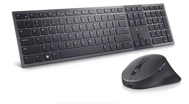 Dell KM900 bezdrátová klávesnice a myš US/International | 580-BBCZ, KM900-GR-INT, 1YX16 | DELLSTORE