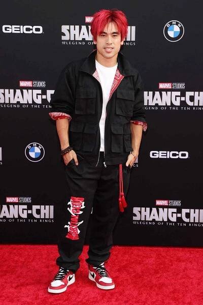 Andy Le attends Disney's premiere of 