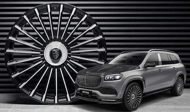Räder Upgrade für den Luxuswagen Mercedes Maybach GLS 600 X167