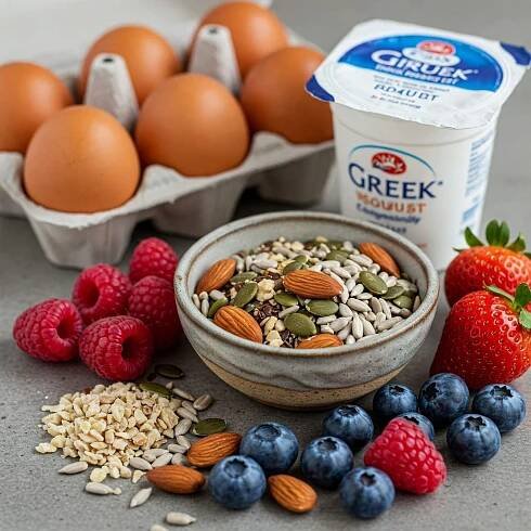 High-Protein Breakfast Ingredients