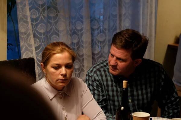Galka i Gamajun - Z natáčení - Irina Pegova, Alexandr Oblasov