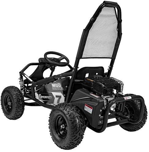 Dětská bugina MUD MONSTER 98 cm3 - černá