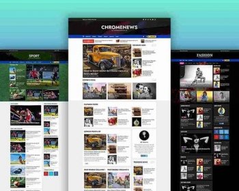 Chromenews – Best Free WordPress Magazine Themes - AF blog