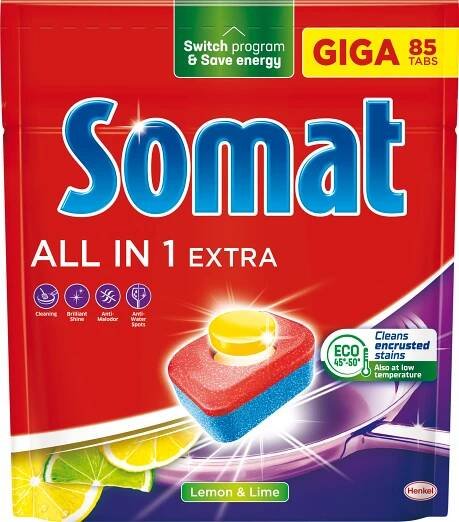 Somat All in 1 Lemon & Lime 75 ks od 230 Kč