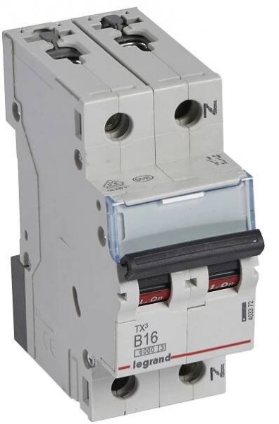 LEGRAND Jistič 16B/1+N TX3 403372
