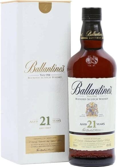 Ballantine’s 21y 43% 0,7 l (karton)