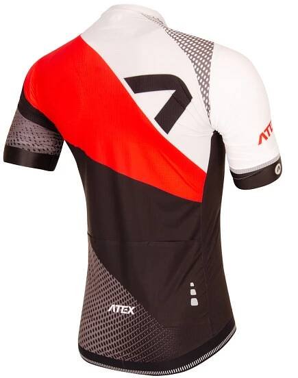 Cyklo dres REVOLT RED lepený | ATEX Sportswear