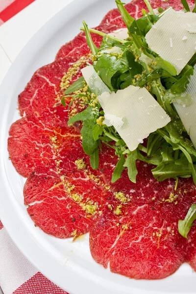 Carpaccio zastřelil — Stock obrázek