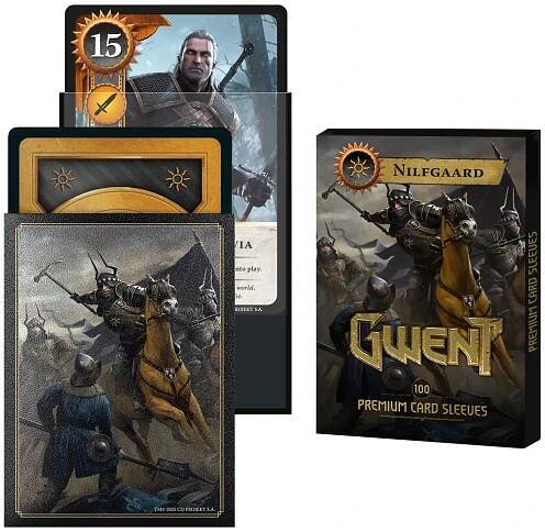Ochranné obaly na karty Gwint - Nilfgaard (100 ks) - Xzone.cz