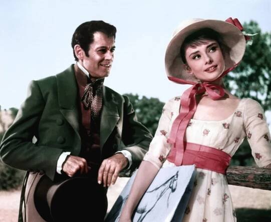 Vojna a mír - Z filmu - Henry Fonda, Audrey Hepburn