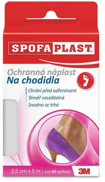3M Spofaplast 932 Ochranná náplast na chodidla 2,5 cm x 5 m 
