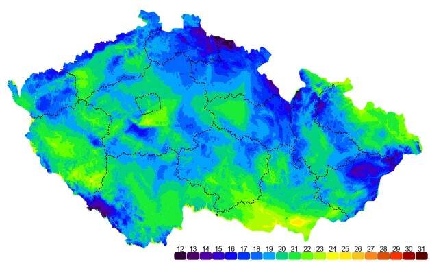 Archiv počasí - 25.06.2025 | In-počasí