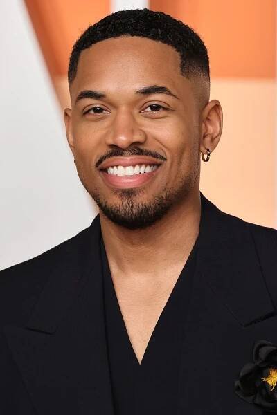 Kelvin Harrison Jr. attends the 2025 Vanity Fair Oscar Party on March 2, 2025, in Beverly Hills, Calif.