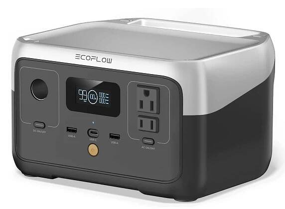 Přenosná elektrárna EF ECOFLOW RIVER 2, 256Wh LiFePO4 baterie