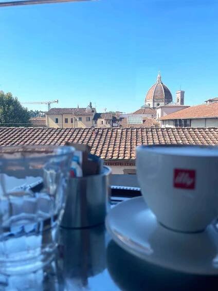 Blick auf den Dom in Florenz