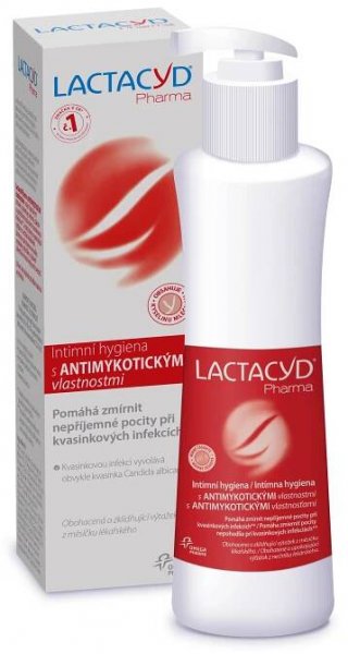 Lactacyd Pharma S antimykotickými vlastnostmi 250 ml