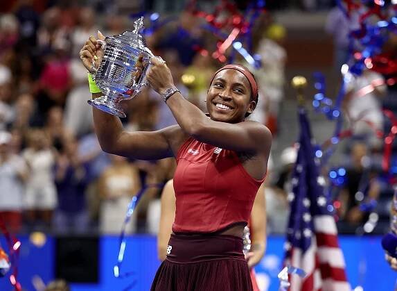 Coco Gauff's Fruit Salad at the 2023 US Open