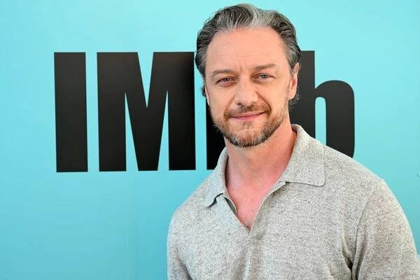 James McAvoy at an event for Nepřivolávej nic zlého (2024)