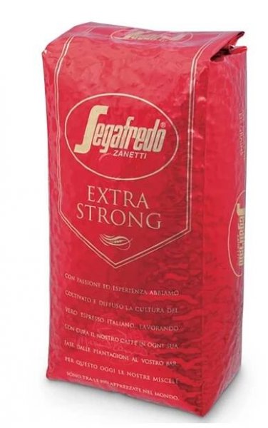 Segafredo Extra Strong zrnková káva 1kg