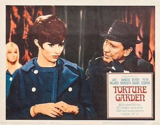 Beverly Adams, Burgess Meredith - Torture Garden - Fotosky