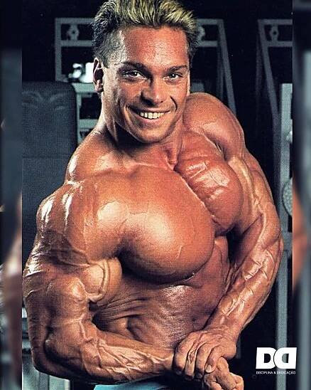 rich gaspari arm size
