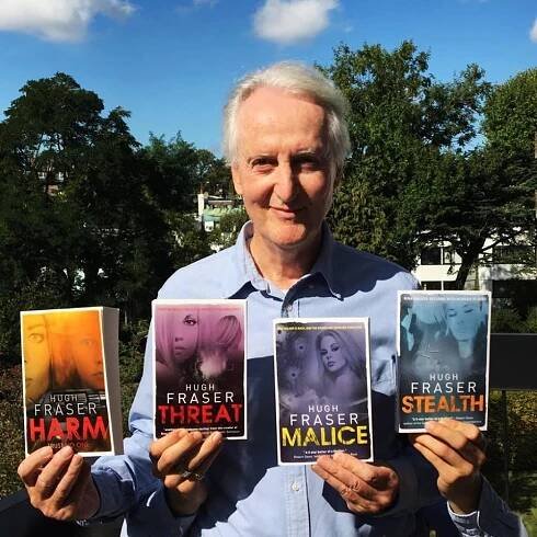 Meeting Heroes – A chat with Hugh Fraser | James Silvester Author