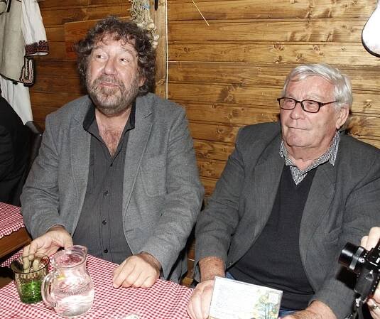 Jaroslav Suchánek jezdíval po besedách i s režisérem Zdeňkem Troškou. 