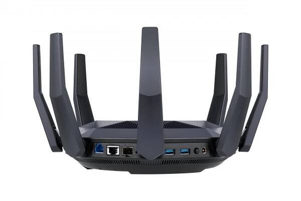 ASUS RT-AX89X AX6000 AiMesh bezdrátový router Ethernet Dvoupásmový (2,4 GHz / 5 GHz) 4G Černá (RT-AX89X)