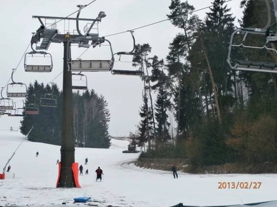 Mrákotín - sjezdovky a sníh