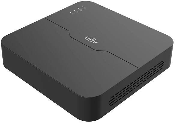 UNV NVR NVR501-04B-LP4-BLACK, 4 kanály, 4x PoE, 1x HDD, Prime, Černé | Discomp