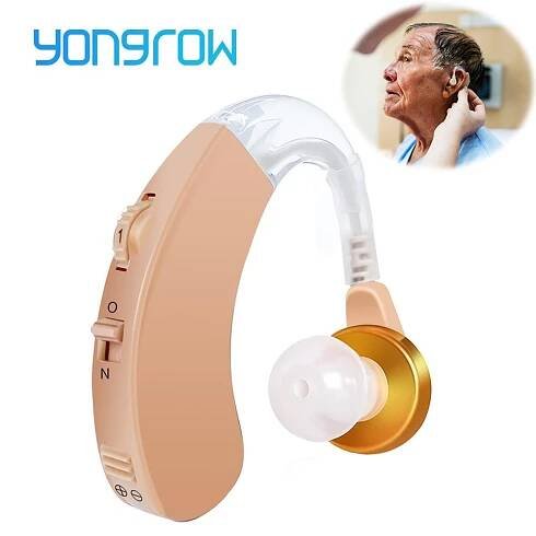 Yongrow F-139 Sluchadla pro seniory Dospělé Nastavitelné s potlačením hluku Neviditelný zesilovač zvuku pro ztrátu sluchu – koupit za nízké ceny na marketplace Joom