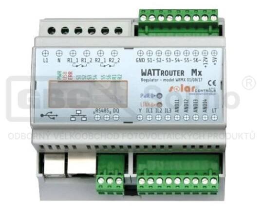 Wattrouter samostatný regulátor Mx | Odborný velkoobchod fotovoltaických produktů