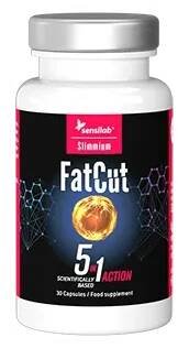 Spalovač tuku FatCut – Extra silné kapsle na hubnutí