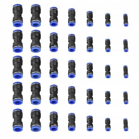 35 KS SADA RYCHLOSPOJEK PRO HADICI 4-16 MM