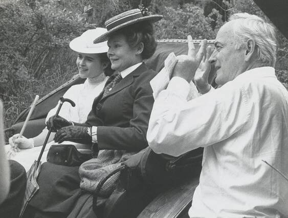 Helena Bonham Carter, Judi Dench, James Ivory - Pokoj s vyhlídkou - Z natáčení