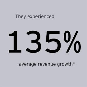 135% average revenue growth