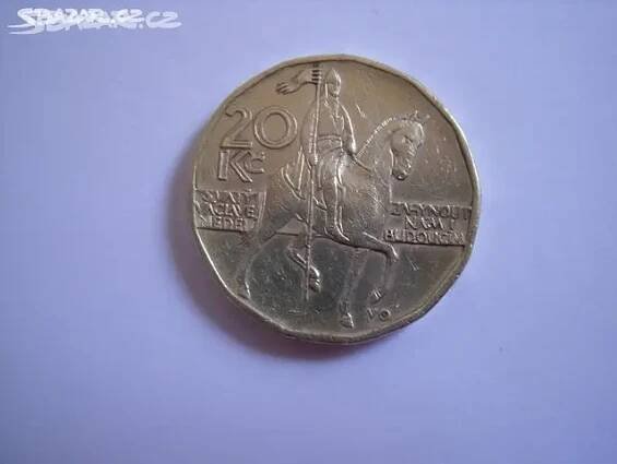 20 Kč - rok 2000, hledaná