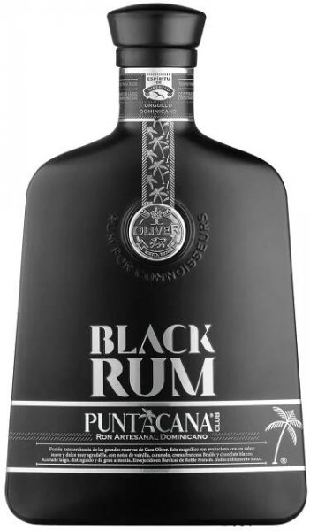 PUNTACANA Club Black Rum 38% 0,7l