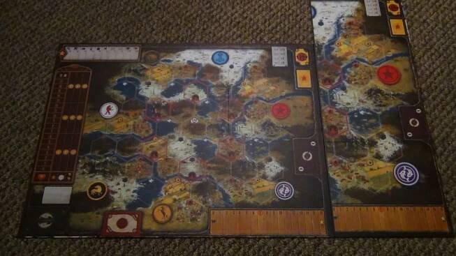 Scythe: rozšíření hrací desky