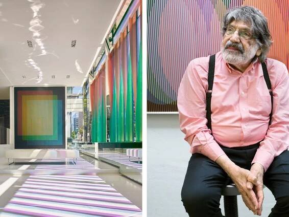 Cruz control: Carlos Cruz-Diez redefines colour with new work in Washington DC
