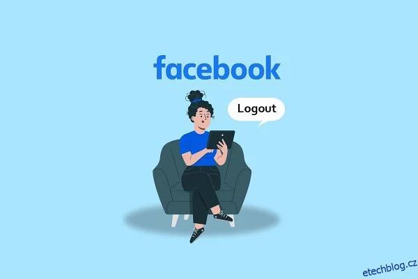 Jak se odhlásit z aplikace Facebook