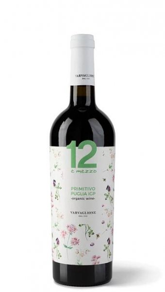 12 e Mezzo Primitivo Organic Wine Puglia IGP 2021 - Varvaglione